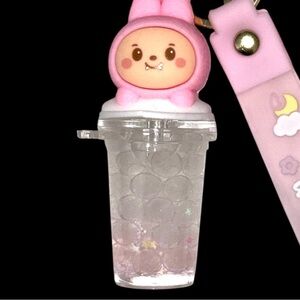 DANBAR ‘BUBU Water Globe “Ice Water” Bag Charm/Keychain - NWT